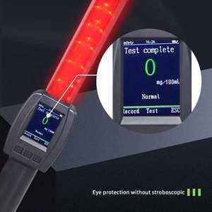 Alcoholímetro profesional probador de alcohol LCD pantalla digital portátil probador de alcohol en aliento - Product Image 4