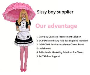 Disfraz de Sirvienta Francesa Lolita Negra, Disfraz de Cosplay de Anime para <span class=keywords><strong>Mujer</strong></span>, Disfraz de Camarera para Fiesta, Disfraces de Escenario, Tallas S-5XL, Sissy - Product Image 6