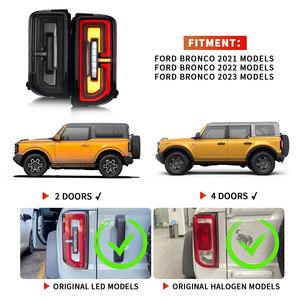 Nouveau Feu Arrière LED Archaic pour Bronco, Animation Séquentielle, Lentille Fumée, 3000 Lumens, 6000K, 12V, <span class=keywords><strong>DOT</strong></span>, 2021-2025 - Product Image 5