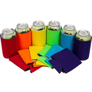 Manchons isothermes portables personnalisables avec logo, 330 ml, colorés, parfaits pour les fêtes estivales - Product Image 2