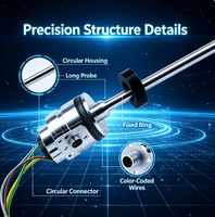 Sensor de Desplazamiento de Salida Directa Analógica MI de 50mm~2500mm para Maquinaria de Ingeniería/Energía Eólica