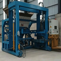Machine mobile de fabrication de cercles de ciment, de tuyaux ronds en ciment, de caniveaux et de briques pour canaux d'eau