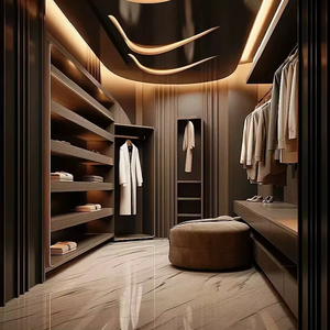 Meubles de chambre à coucher de luxe modernes, entièrement personnalisables, sur mesure, organisation optimisée, dressing intégré - Product Image 5