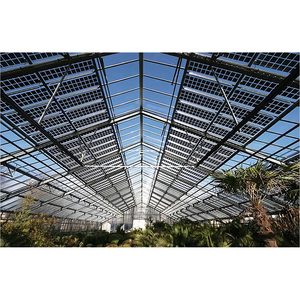 Customized Transparente <b>Paneles</b> Solares Bipv Transparent Solar <b>Window</b> Glass Double Greenhouse - Product Image 1
