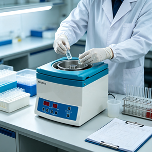 Centrifuga per Microematocrito WEST TUNE SH120, 12000 giri/min, 13500xg, 24 tubi capillari 1,5mm*75mm - Product Image 1
