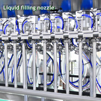 ZXSMART Ligne de machine de remplissage de détergent liquide de nettoyage de pâte liquide de gel de savon pour les mains entièrement automatique