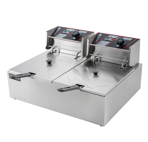 Friteuse commerciale pour hot-dogs, poulet frit et frites - Électrique 110-220V - Product Image 1