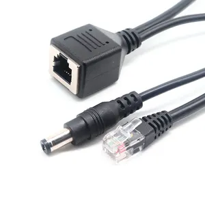 Poe Kabel Passief Power Over Ethernet Adapter Kabel RJ45 Injector Voeding Module 12V - 48V Poe Splitter voor Ip Camera