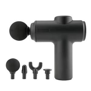 ABS Material Mini Muscle Massage Gun recarregável tecido profundo percussão Percussão Fascial <span class=keywords><strong>Massager</strong></span> para pescoço ombro pernas traseiras - Product Image 4