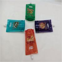 Pochettes souples personnalisées avec bec verseur pour boissons, 250 ml, 100 ml, 200 ml, 300 ml, 500 ml, 1000 ml – Sachets souples à bec verseur pour jus, cocktails et liquides