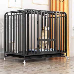 <span class=keywords><strong>Cage</strong></span> d'affichage de chien en acier pliable de haute qualité meubles d'intérieur et d'extérieur populaires pour animaux de compagnie fabriqués en Chine - Product Image 2