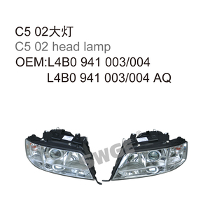 ไฟหน้ารถระบบไฟอัตโนมัติ4B0 941ลิตร003/004ลิตรสำหรับ C5 <span class=keywords><strong>Audi</strong></span> A6 2001 2002 941 003/004 <span class=keywords><strong>AQ</strong></span> - Product Image 6