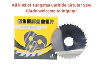 Mata Gergaji Bundar KOVES A-Tooth Tungsten Carbide Lapisan Super Halus untuk Memotong Aluminium Fiber Glass Diameter 12-200mm 3-4 TPI OEM