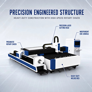 Machine de découpe laser à fibre intégrée pour plaques et tubes |   sur mesure | Service après-vente individuel et garantie à vie - Product Image 4