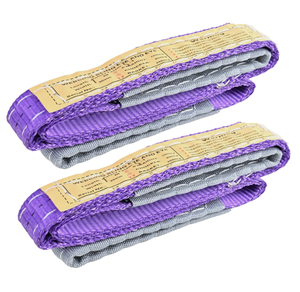 Toptan kaldırma naylon kemer kayışı 5 ton 25 ton sonsuz polyester yuvarlak kaldırma dokuma sling askı - Product Image 1