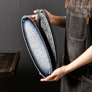 Plato de <span class=keywords><strong>Sushi</strong></span> <span class=keywords><strong>japonés</strong></span>, expositor de cerámica, platos de servicio, <span class=keywords><strong>restaurante</strong></span> - Product Image 4