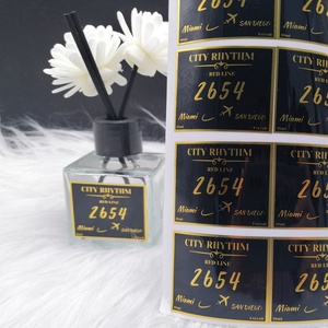 Etiqueta Adhesiva de Vinilo con Logotipo de PVC Cortado a Troquel Personalizado, Impresión de Vinilo Impermeable, Etiquetas Adhesivas para Embalaje de Perfumes, Embalaje de Transferencia de Vinilo - Product Image 4