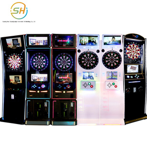 جهاز رمي السهام الإلكتروني عالي الجودة للمنافسات الاحترافية، سهام رياضية فاخرة، مزود بسهام ذات أعمدة من النايلون. - Product Image 4