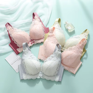 <span class=keywords><strong>Soutien</strong></span>-<span class=keywords><strong>gorge</strong></span> push-up sans fil anti-relâchement pour femmes enceintes et allaitantes Sous-vêtements spéciaux post-partum avec bouton d'ouverture sur le devant - Product Image 3