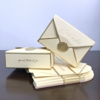 Cajas de dulces de Ramadán de gran venta de fábrica de cartón de regalo pequeño personalizado cajas de correo de grado alimenticio de chocolate diseños plegables