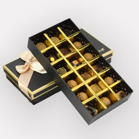 Rejilla transparente para decoración de fiestas, caja de embalaje para regalo de San Valentín, Chocolate, galletas, dulces, Donut, trufa para hornear, cumpleaños, boda