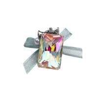 Accessoires de nail art style influenceur Paso Sico, en alliage, ornés de strass, boule de cristal scintillante faite à la main, prête à l'emploi pour les ongles