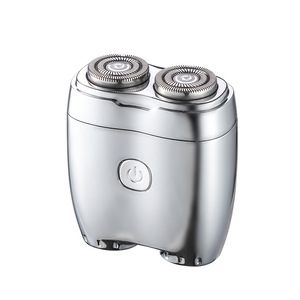 เครื่องโกนหนวดแบบหมุนได้กันน้ำเครื่องเล็มขนจมูกเครามีดโกนแบบพกพา - Product Image 1