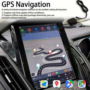 Autoradio Android 13 avec écran Tesla de 10,4 pouces, 256 Go, pour <span class=keywords><strong>Ford</strong></span> C-max 2012, <span class=keywords><strong>Kuga</strong></span> 2014, Escape, Carplay, GPS, lecteur multimédia automobile, navigation - Product Image 4