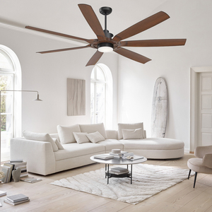 Lớn Blades moden hca087 ABS LED Đèn chùm điều khiển từ xa quạt trần - Product Image 4