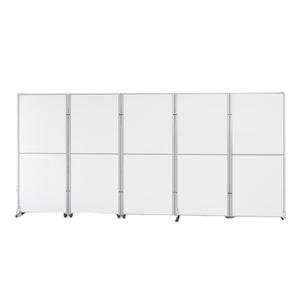 Séparateur de pièce de bureau Portable, écran pliable, cloison de séparation sur roues - Product Image 1