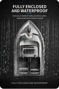 <span class=keywords><strong>Barco</strong></span> Cebador con GPS, 10400mAh, Doble Tolva, Versión Media, Detección de Profundidad y Temperatura, Alcance RC de 500m, Resistente a las Olas, para Pesca <span class=keywords><strong>en</strong></span> el Mar - Product Image 4