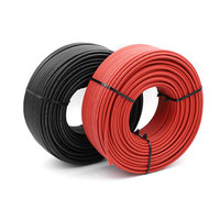 Zulassung 10awg 12awg 1,5mm 2,5mm 4mm 6mm 10mm 25mm flexibles verzinntes Kupfer-PV-Draht Photovoltaik-Gleichstrom-Solar kabel