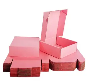 صندوق ورقي قابل للطي للنقل من المنتجات الأعلى مبيعًا، قابل لإعادة التدوير، ومقاوم للانفجار، وصندوق من الورق المضلع عالي المتانة قابل للتخصيص