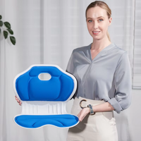 Correcteur de Posture de Soutien Lombaire Orthopédique et Ergonomique pour le Soulagement de la Douleur dorsale Bureau Maison Coussin en Mousse à Mémoire Chaise