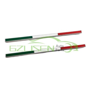 Pour <span class=keywords><strong>Ferrari</strong></span> Italia Drapeau Jupes Latérales Autocollant 1 Paire OEM 85234800 - Product Image 4