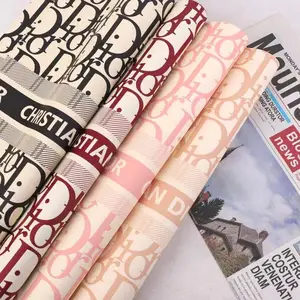 Hot waterproof designer wrapping paper for flowers wrapping paper for flowers florist material paper flowers decoration wedding