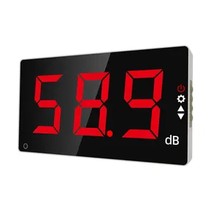 शोर डिटेक्टर डेसिबल ध्वनि स्तर मीटर बड़ी स्क्रीन दीवार घुड़सवार डिजिटल पेशेवर rc2710 - Product Image 1