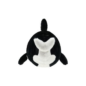 Crea tu propio personaje Ballena blanda Juguetes de peluche Tiburón blanco y negro Animal de peluche Juguete suave personalizado - Product Image 4