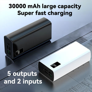 Benutzerdefiniertes Logo Digitale Anzeige 30000mAh Große Kapazität 10000mAh Tragbare Powerbank Superschnelles Laden für Alle Mobiltelefone - Product Image 3