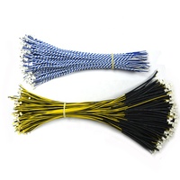 UL1061 28AWG PVC terisolasi Jst SH21.0 terbuka ujung 4 Pin kabel perakitan kustom tali pegangan untuk aplikasi mobil 5mm