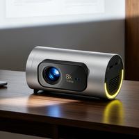 Nouveau projecteur LCD Q8 Pro 2026 avec puce H723, 3 lentilles en verre haute transparence, coque métallique et haut-parleur Bluetooth intégré – Le plus récent