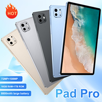 Nouvelle tablette intelligente WiFi Pad Pro 11 pouces 2025 améliorée avec processeur Qualcomm Octa Core Android 14 5G GSM pour les appels vidéo