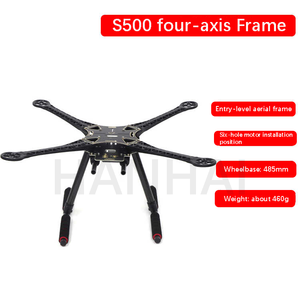 S500 Wheelbase 485MM FPV <b>Drone</b> Frame 10 Inch 485mm Kit for RC <b>Drone</b> Quadcopter Spare DIY <b>Accessories</b> Replacement Parts APM2.8 - Product Image 6