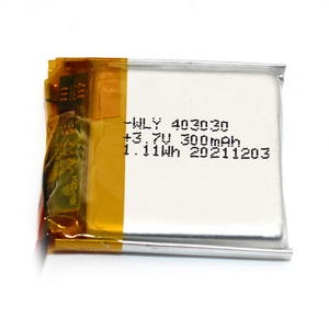 <span class=keywords><strong>Batterie</strong></span> Li-polymère 3,7 V 300 mAh 403030 rechargeable pour achats <span class=keywords><strong>en</strong></span> <span class=keywords><strong>ligne</strong></span> - Product Image 2