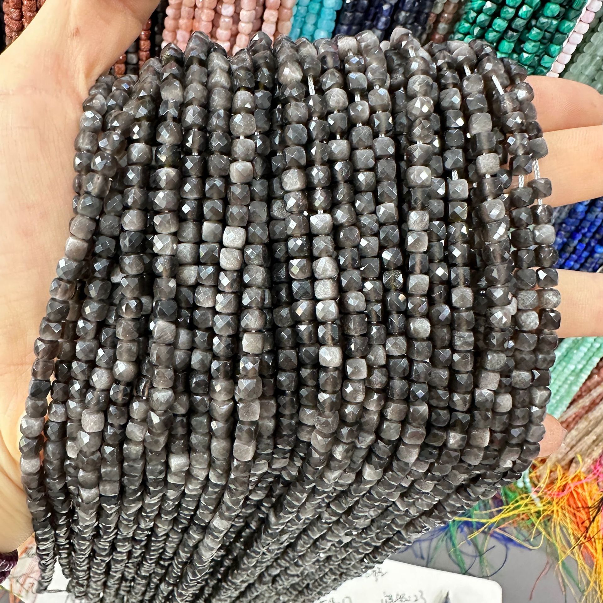 Silver shining stone