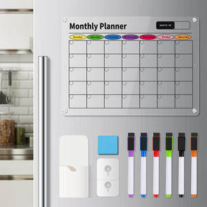 Vente Tailles Personnalisées Acrylique <span class=keywords><strong>Magnétique</strong></span> Planificateur Mensuel <span class=keywords><strong>Tableau</strong></span> de Calendrier Effaçable à Sec Acrylique <span class=keywords><strong>Tableau</strong></span> de Notes <span class=keywords><strong>Mémo</strong></span> pour Réfrigérateur - Product Image 3