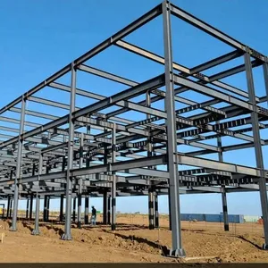 Billigste vorgefertigte Stahl konstruktion Geschäfts gebäude Vorgefertigte Hochhaus lager gebäude