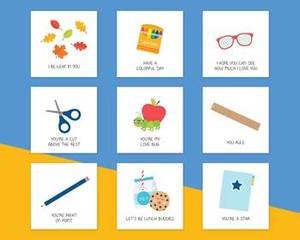 Stampa personalizzata incoraggiamento <span class=keywords><strong>gentilezza</strong></span> motivazionale per bambini Lunch Box note cartoline - Product Image 6
