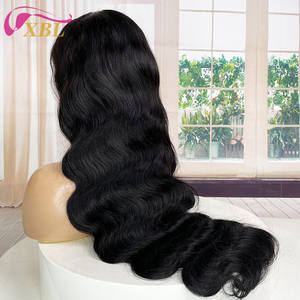 Peluca frontal de encaje 13x6 de cabello humano virgen vietnamita sin procesar, HD sin pegamento, natural, pelucas frontales de encaje 13x4 pre-arrancadas - Product Image 1