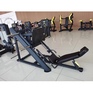 Équipement de <span class=keywords><strong>musculation</strong></span> pour salle de sport commerciale, <span class=keywords><strong>machine</strong></span> à presse à <span class=keywords><strong>jambes</strong></span> à 45 degrés à charge de plaques pour la <span class=keywords><strong>musculation</strong></span> - Product Image 1